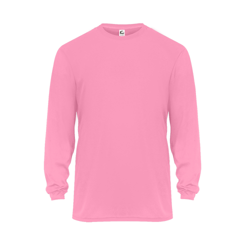 Badger Sport C2 L/S Tee (510400-001704), Color 'Pink'
